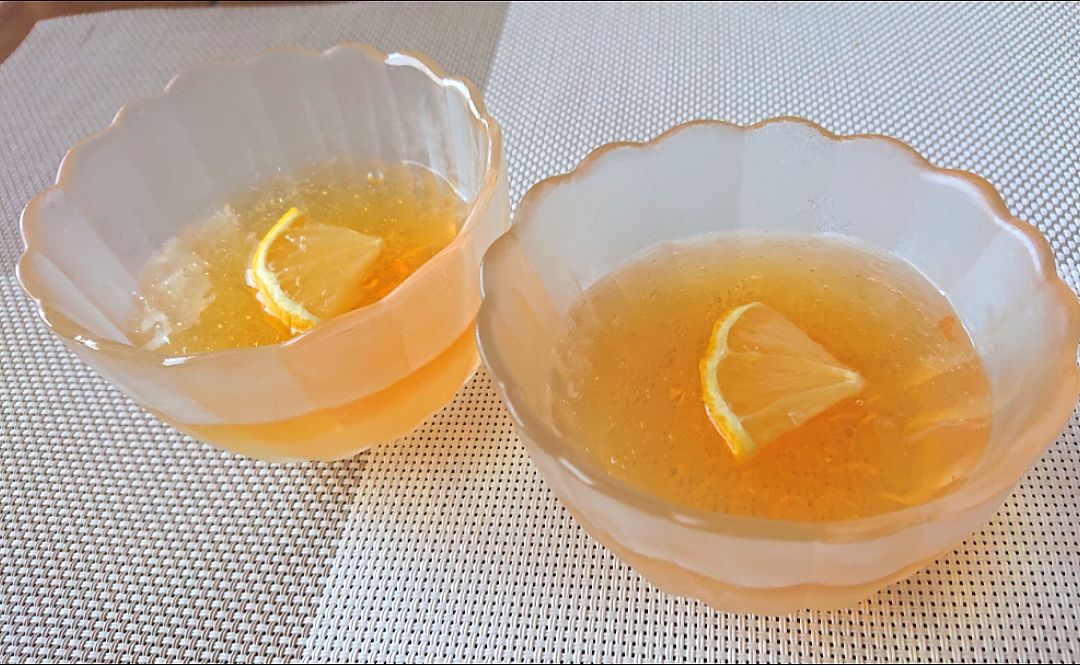 レモンティーゼリー(午後の紅茶リメイク)
