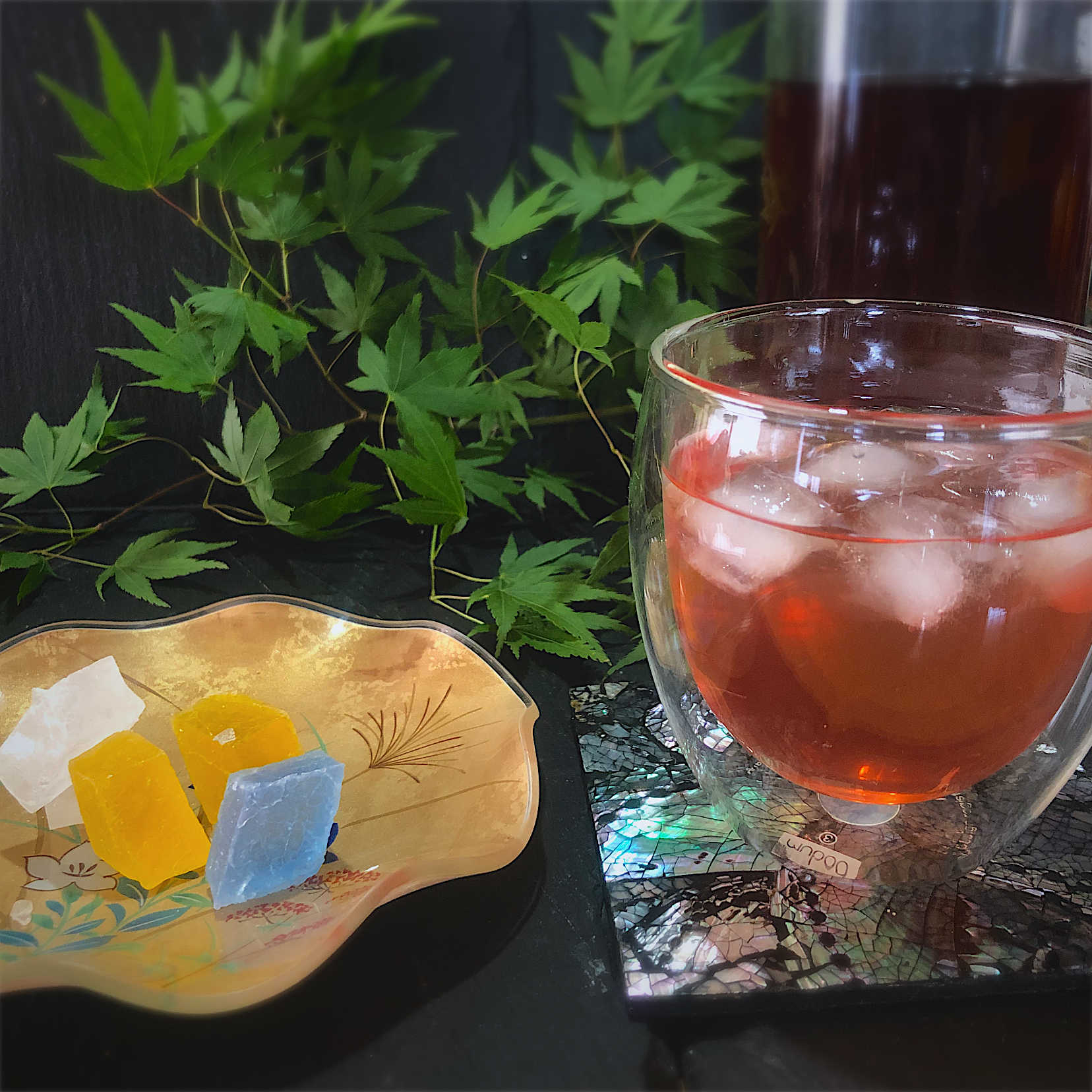 咲きちゃんさんの料理 母のレシピ✨赤紫蘇シロップで赤紫蘇ソーダ🍹　水なしで作りました。