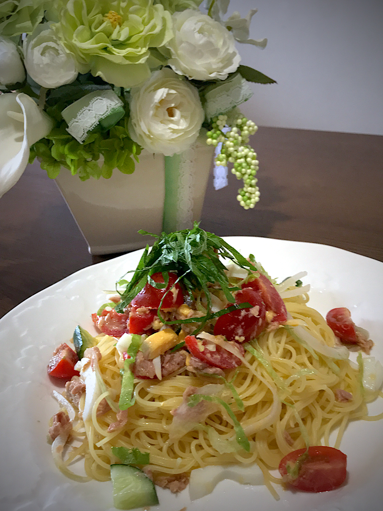 冷サラダパスタ🍝🥗