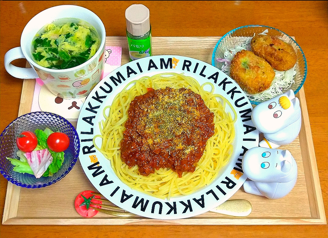 ミートソーススパゲッティー🍝