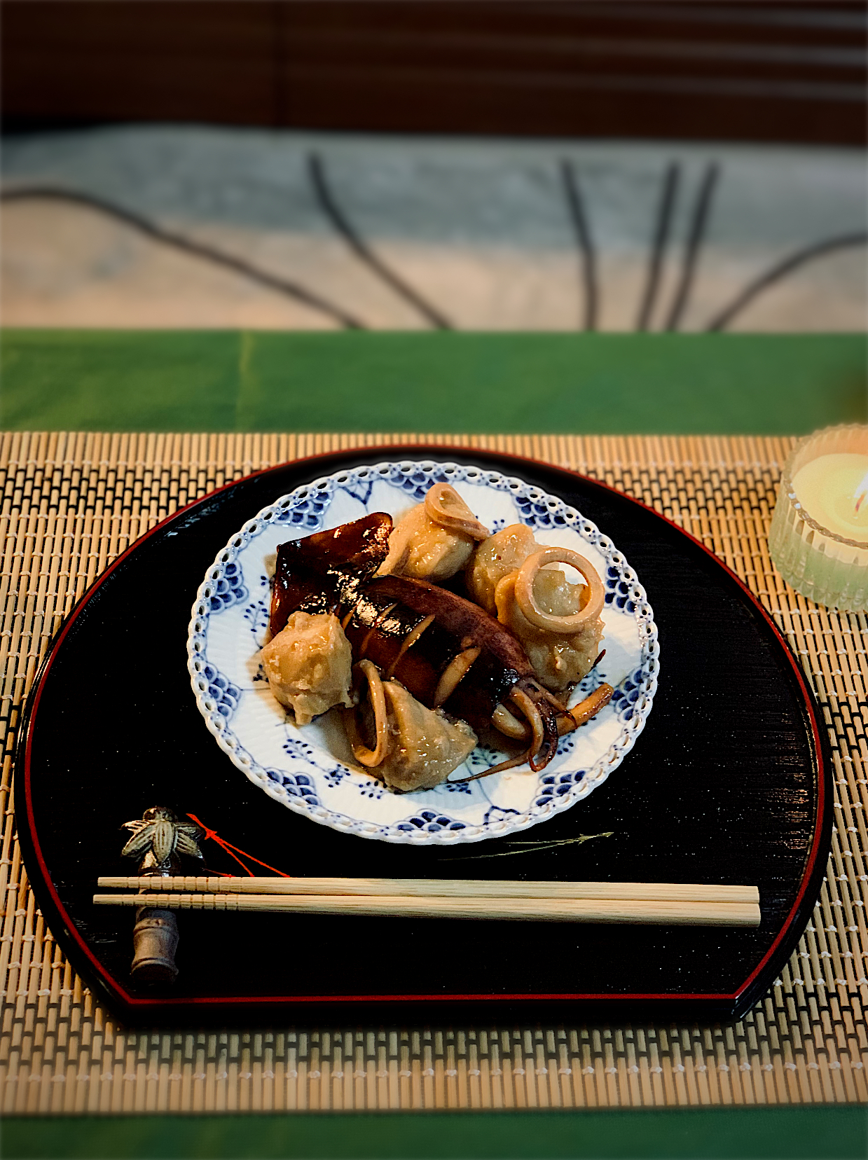 【和食】 里芋と烏賊の煮染め