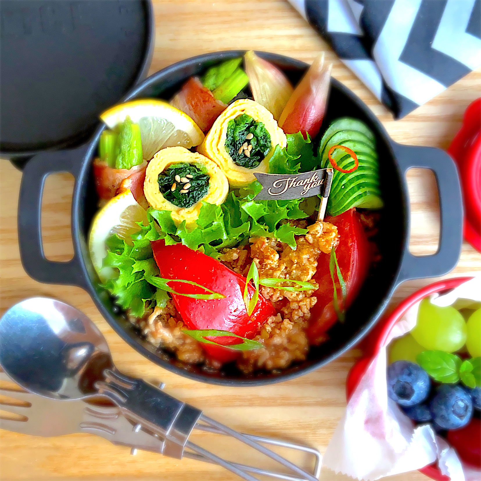 麻婆トマト丼🍅弁当🍱