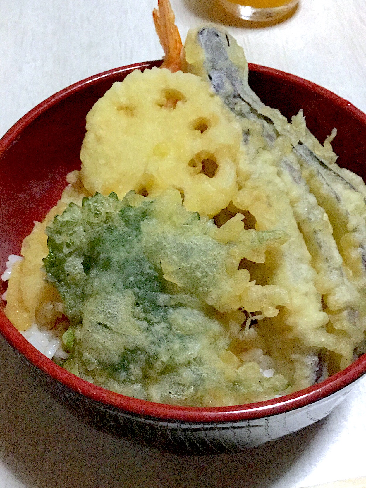 野菜天丼