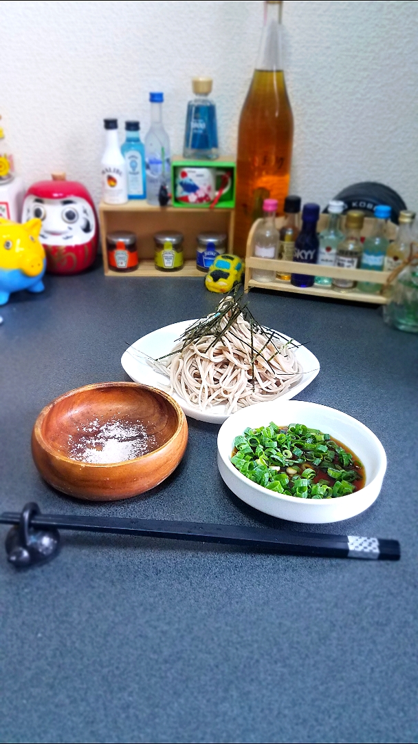 冷やし蕎麦始めました😋