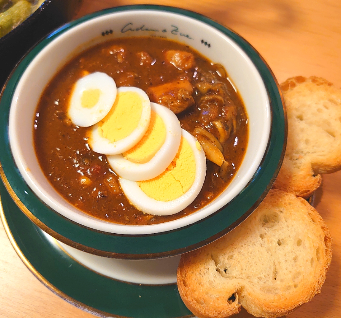 おつまみチキンカレー