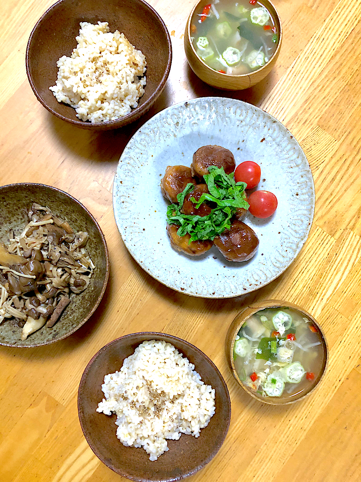 夏さっぱり椎茸肉づめ