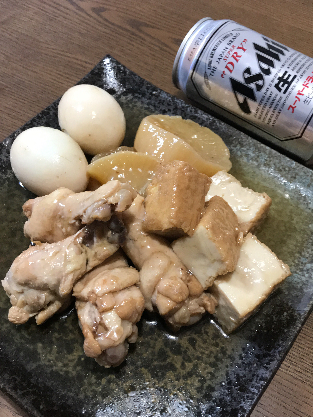 手羽元と大根の煮物✨