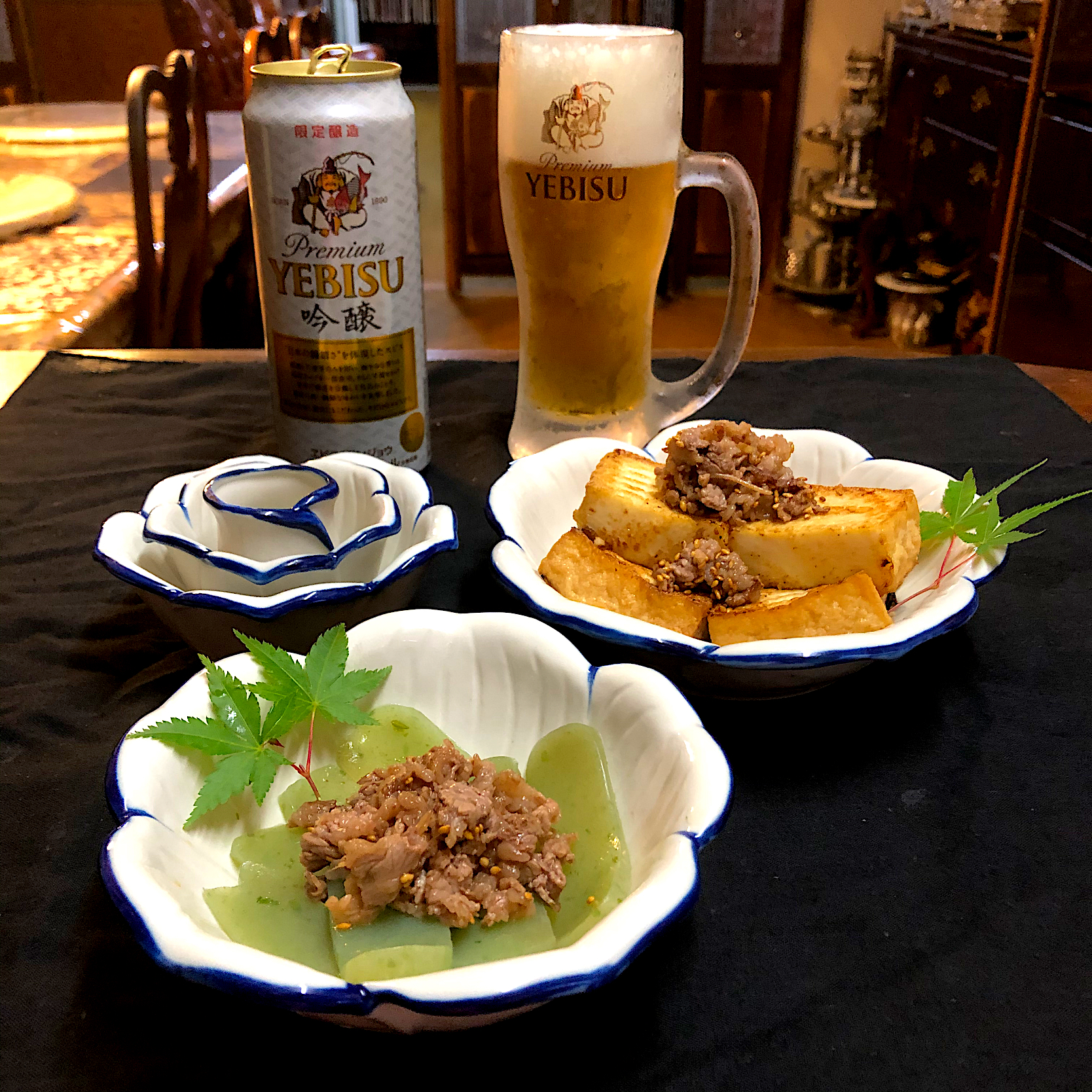 牛肉しぐれのせ🍻