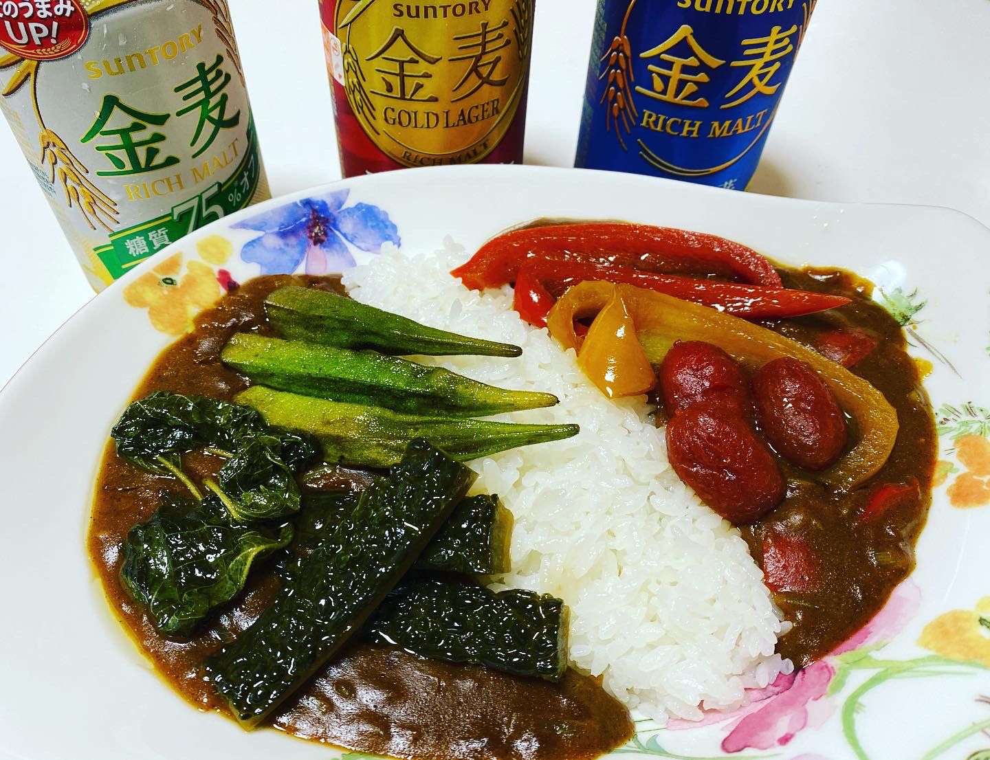 揚げて浸して夏野菜カレー