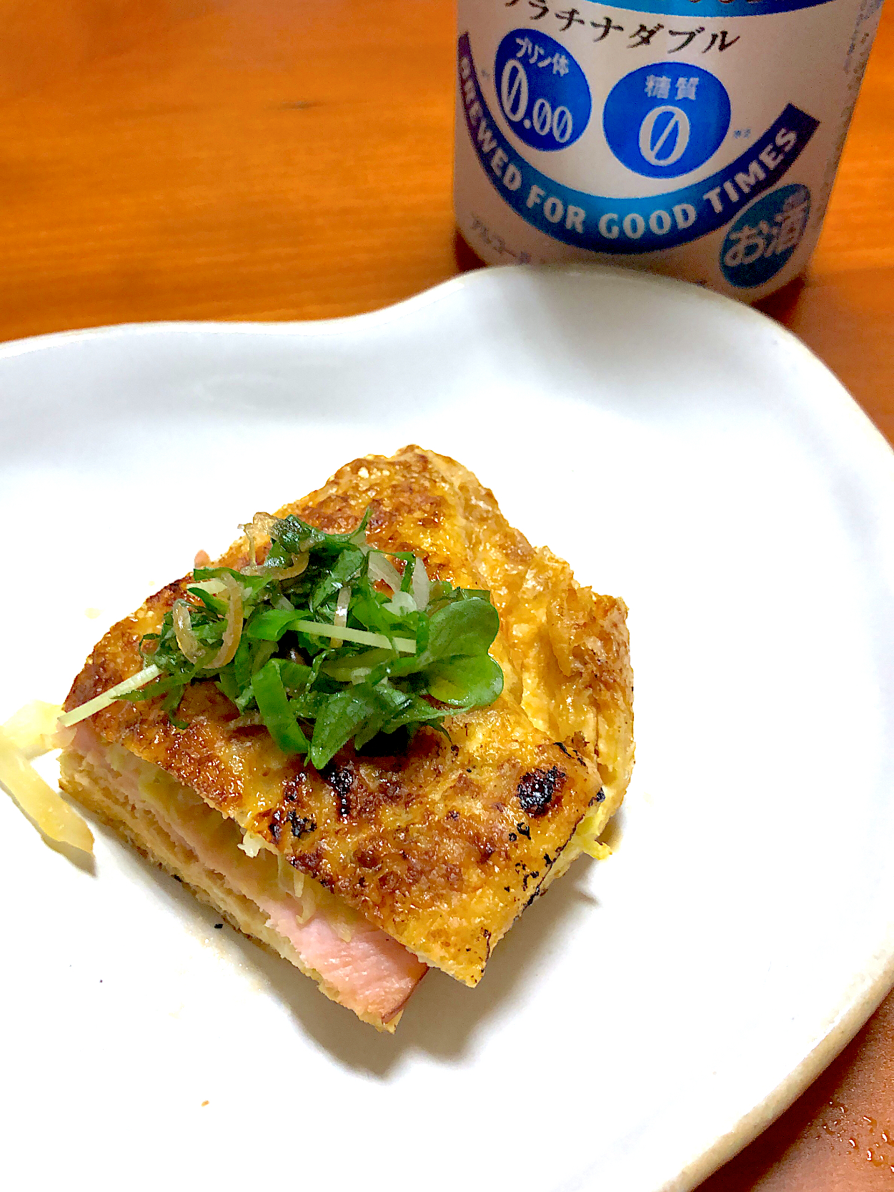 油揚げの焼いたやつめちゃあいます🍺