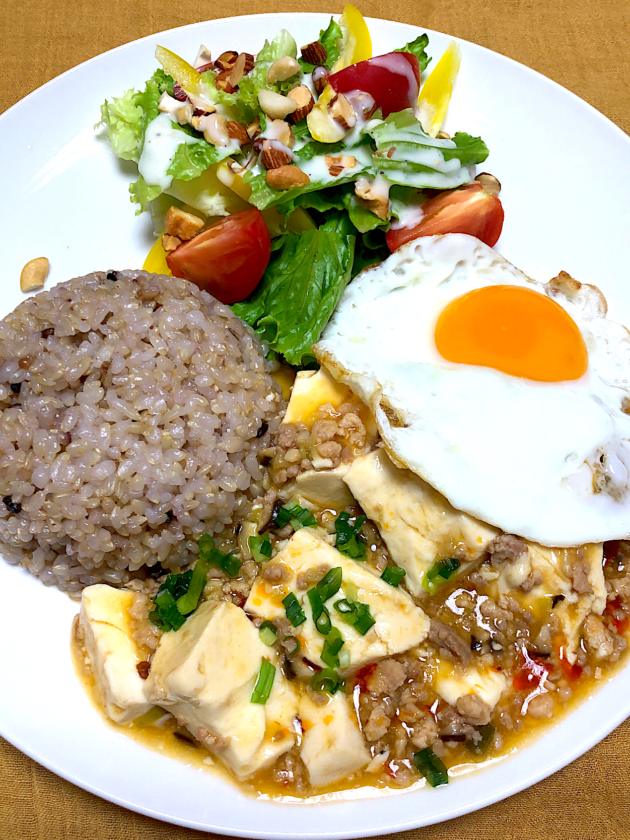 ワンプレート麻婆豆腐ランチ🍴