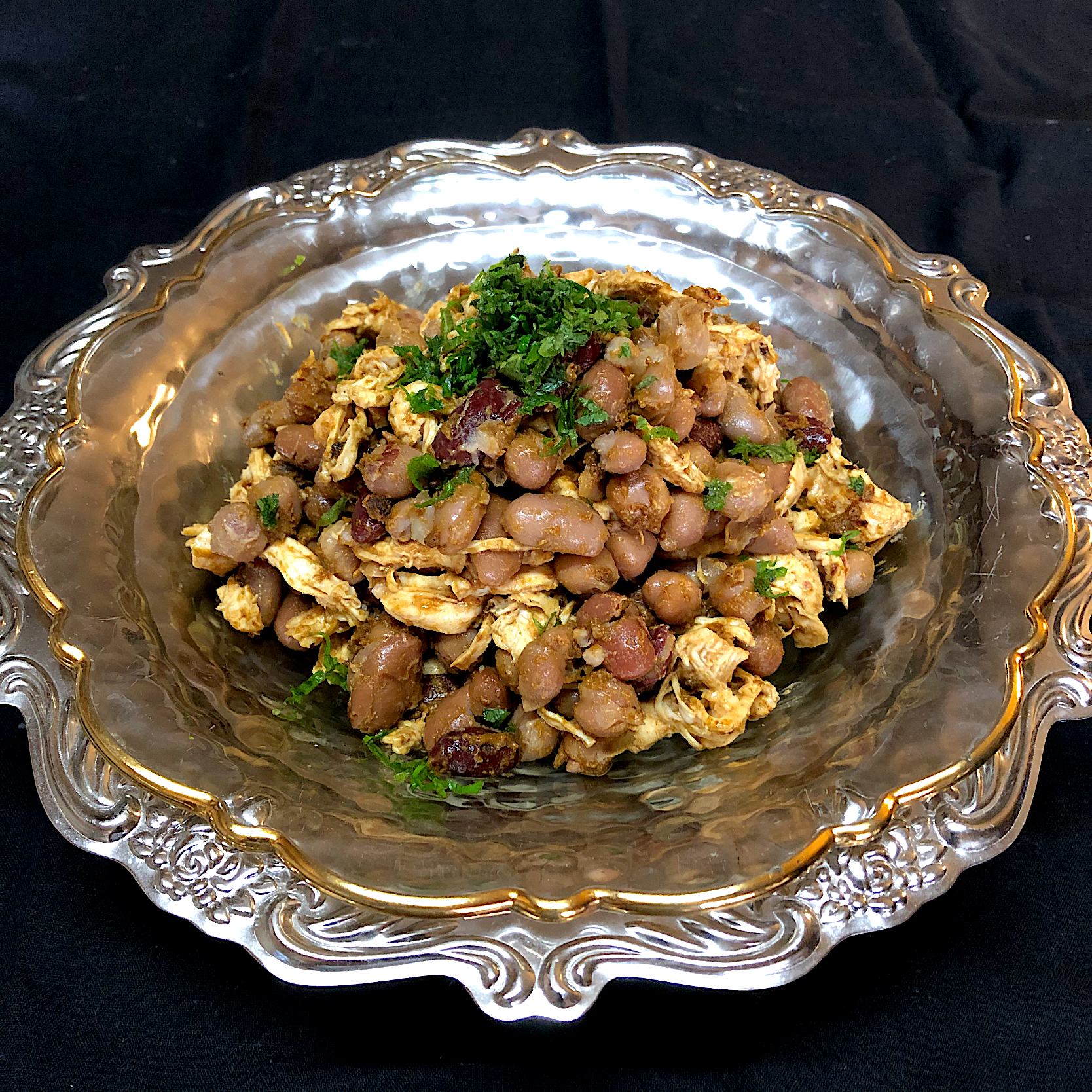 ミックスビーンズ＊ササミカレーマヨ和え＊