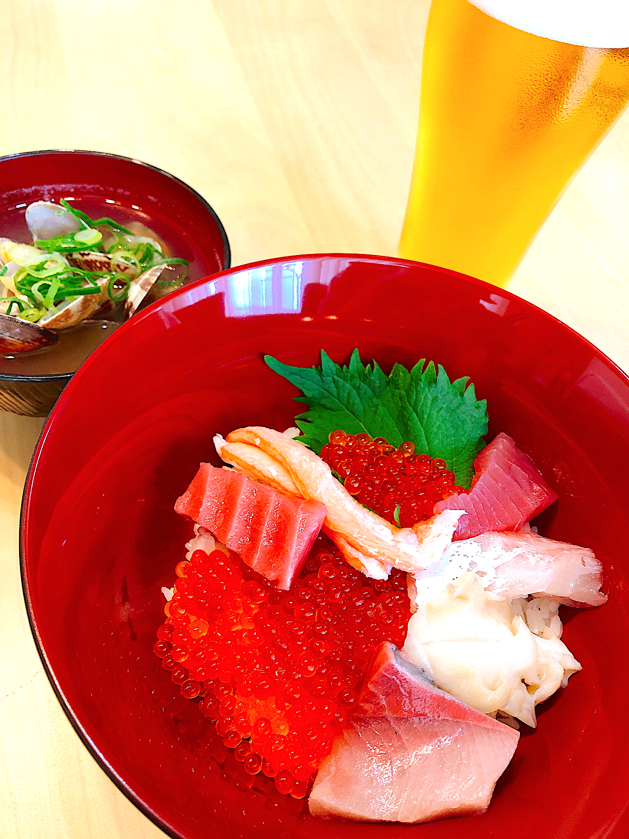 おうちで海鮮丼