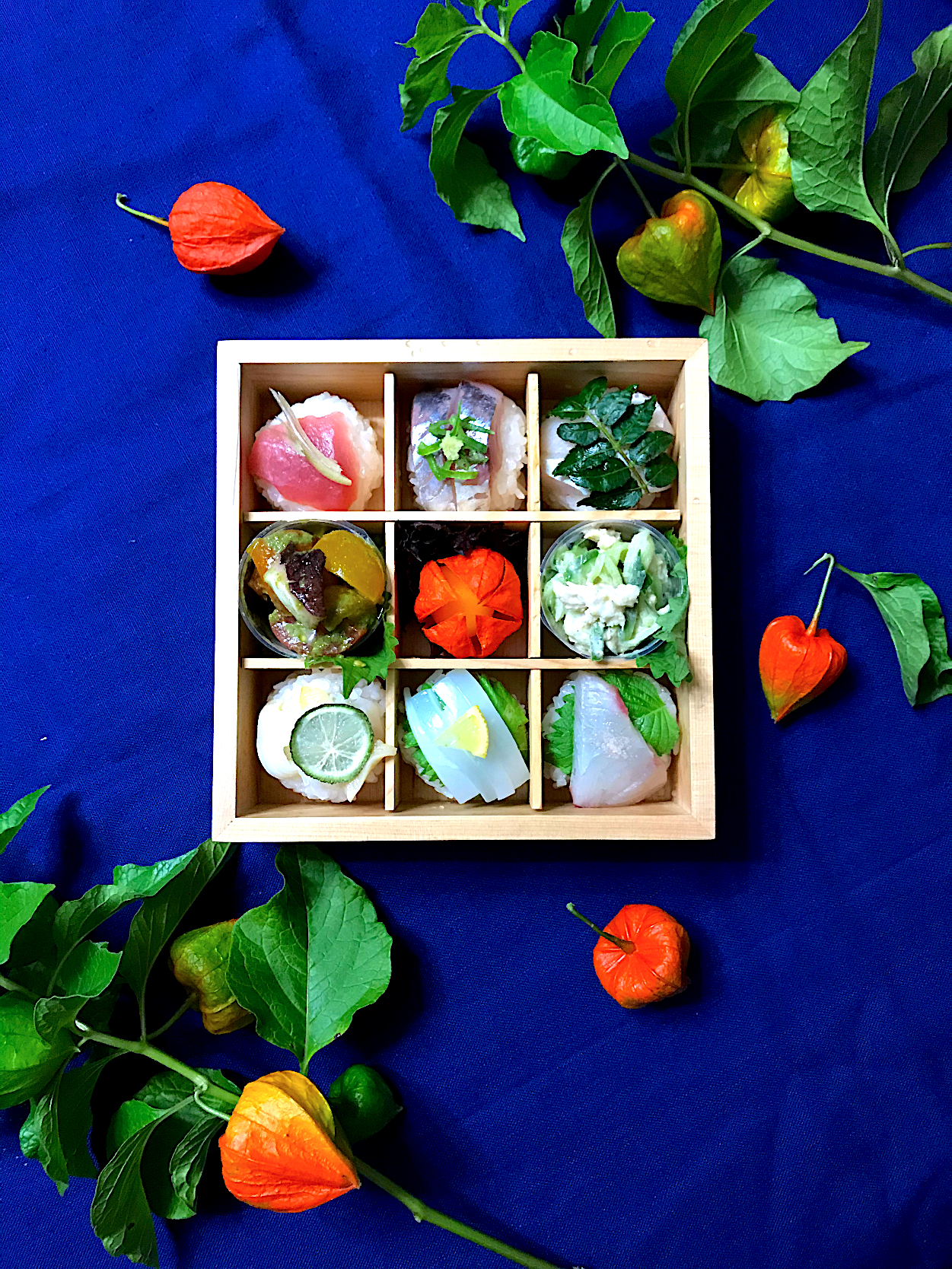 昆布〆手毬寿司