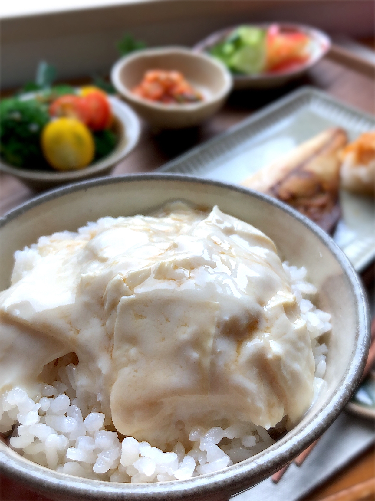 生湯葉丼