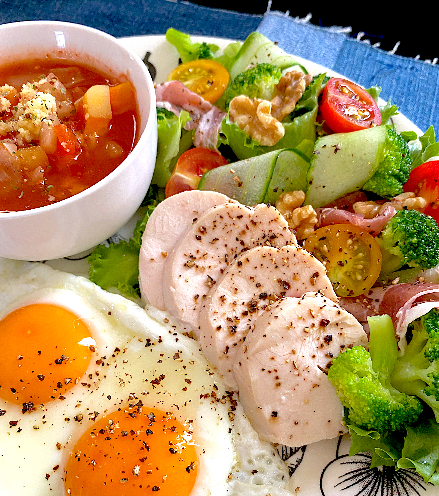 ゆかりさんの料理 柔らかジューシー鶏ハム🐓　