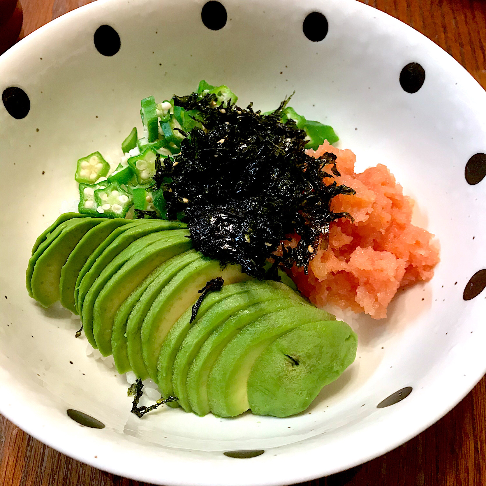 アボカド明太子丼🥑