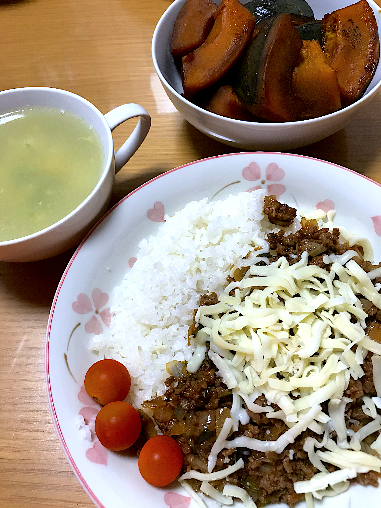 イタリアンひき肉丼