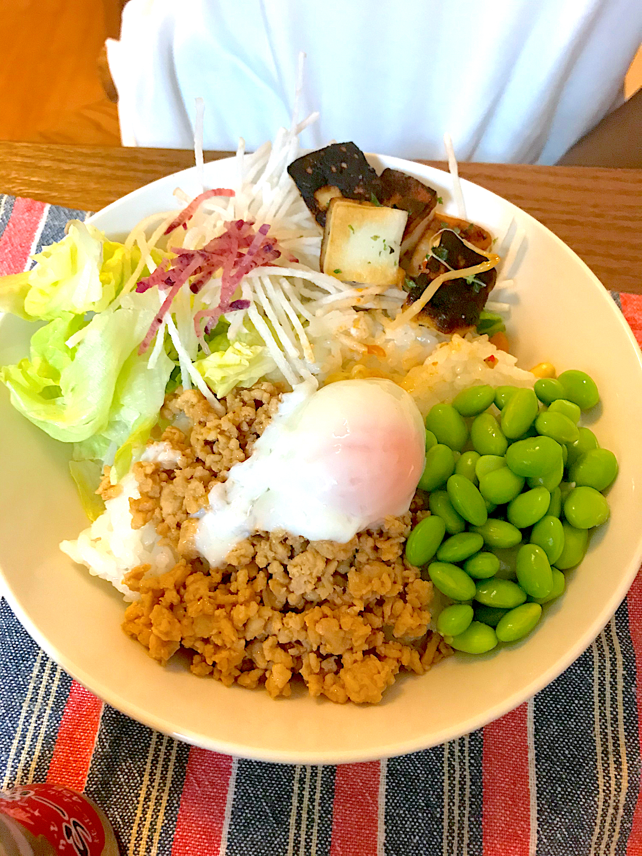 鶏味噌そぼろ丼🐓