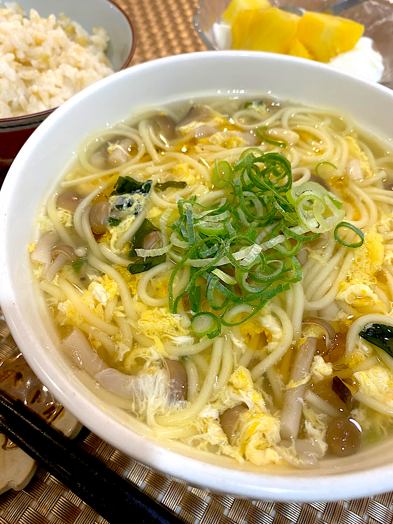 玉子スープ麺🐣