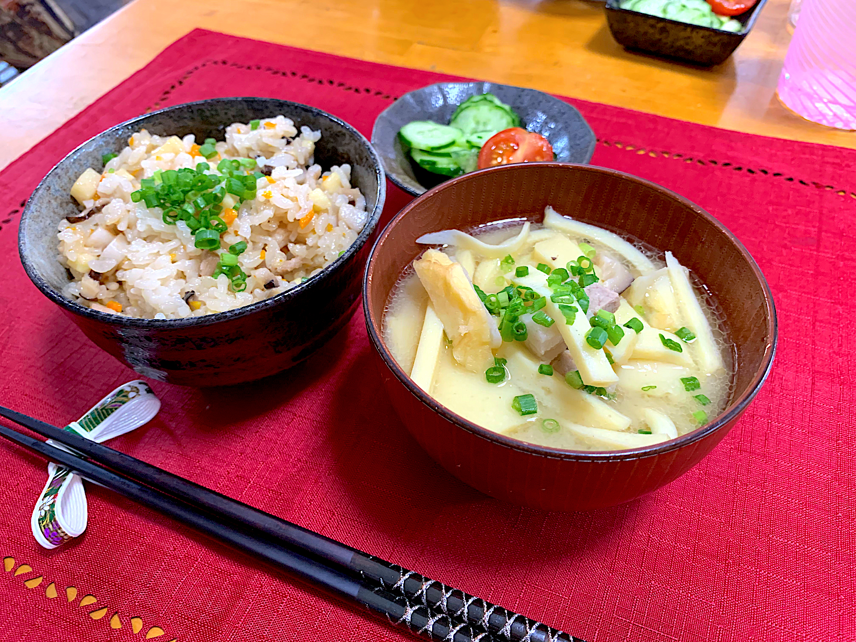 沖縄料理(ジューシーとイナムルチ)