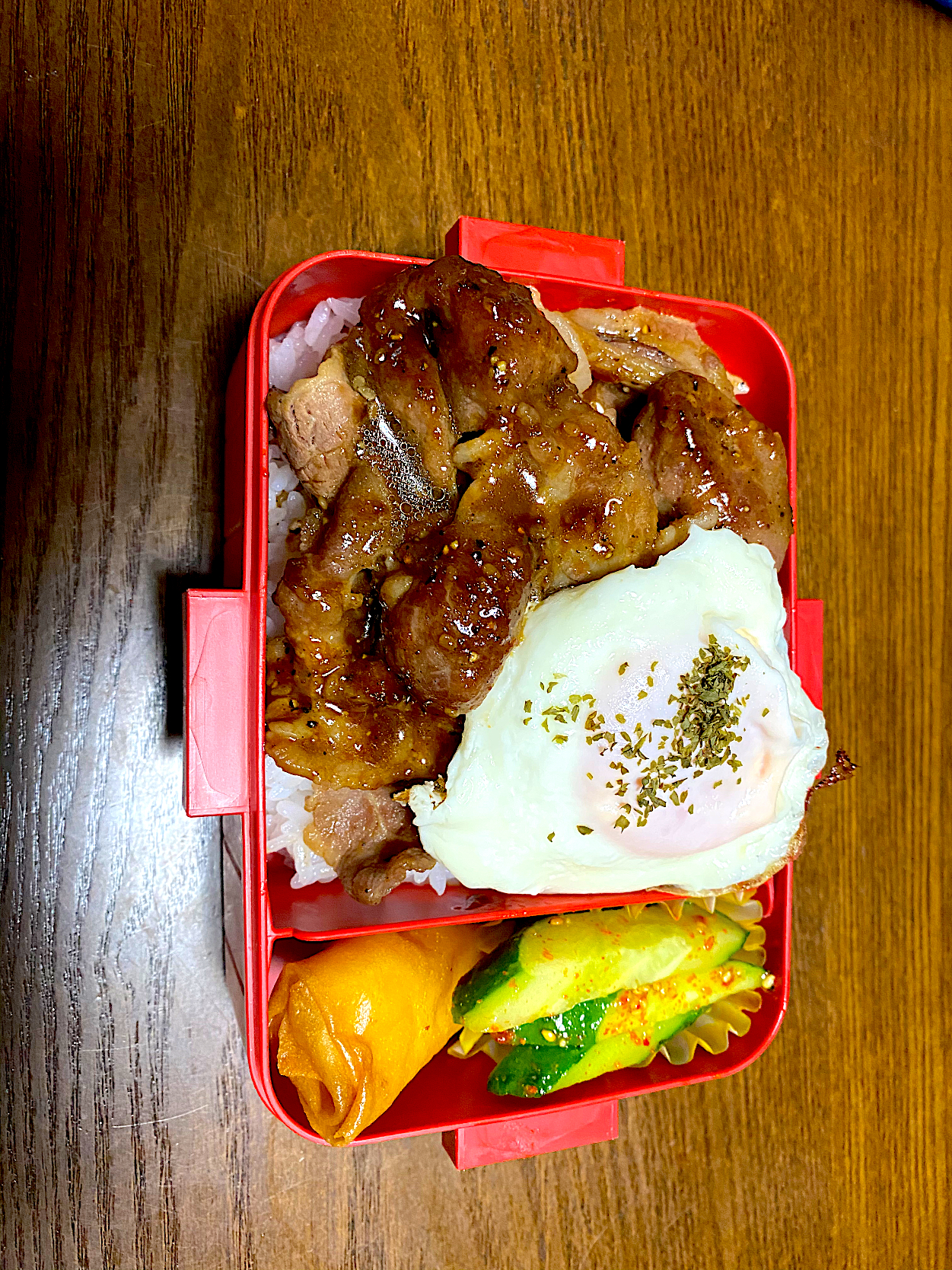 豚焼肉弁当 ／ ラクラクBENTOグランプリ2020【ヤマサ醤油株式会社】