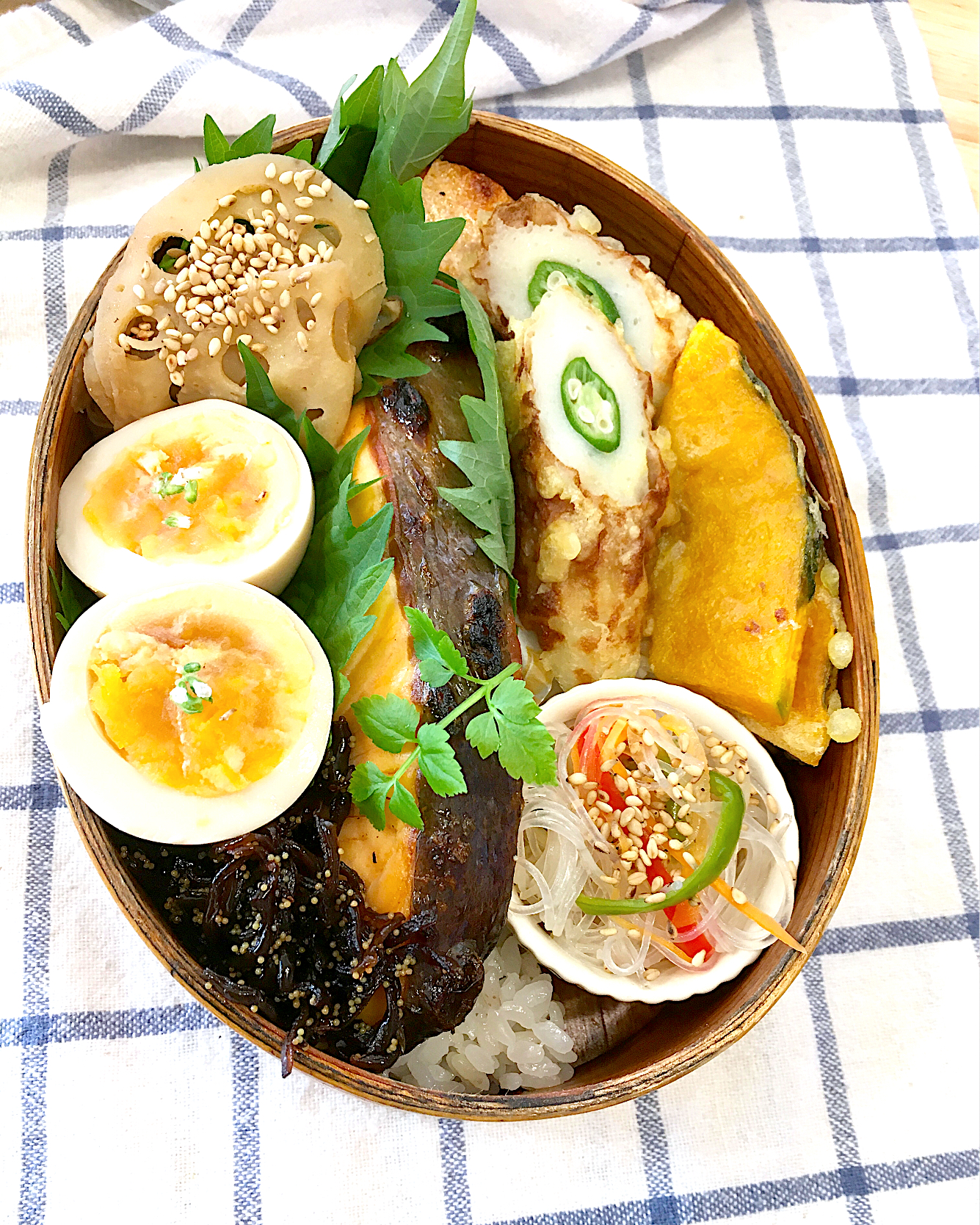 今日のパパ弁当は和食弁当♪