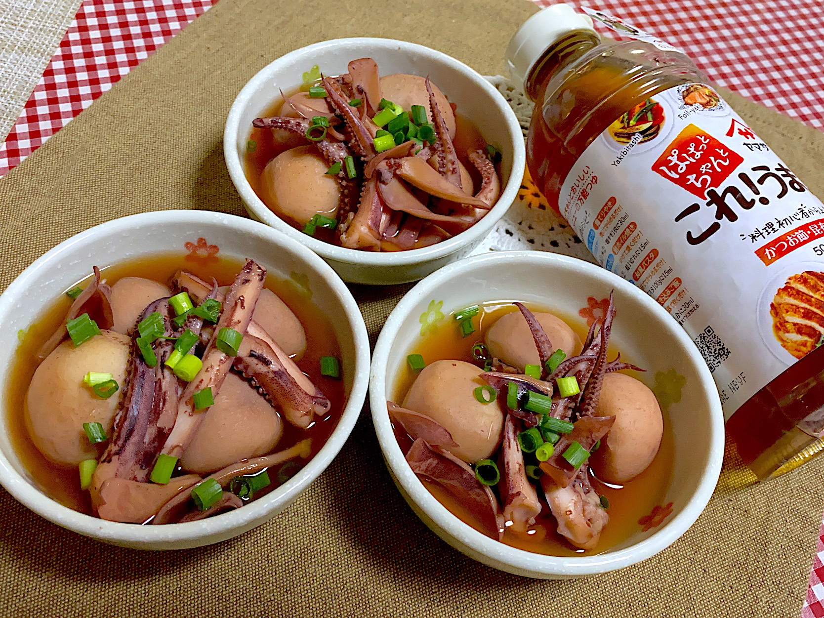 里芋とイカゲソ🦑煮物