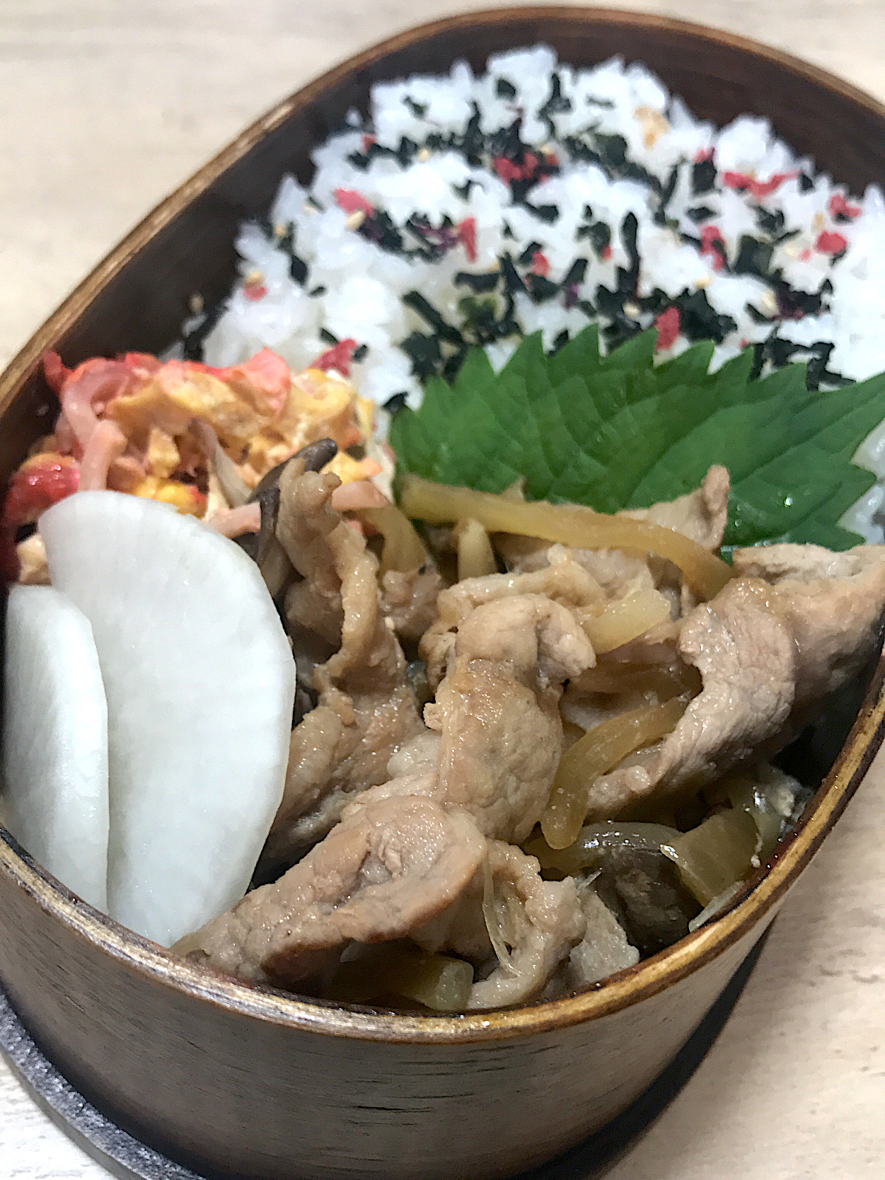 今日のお弁当