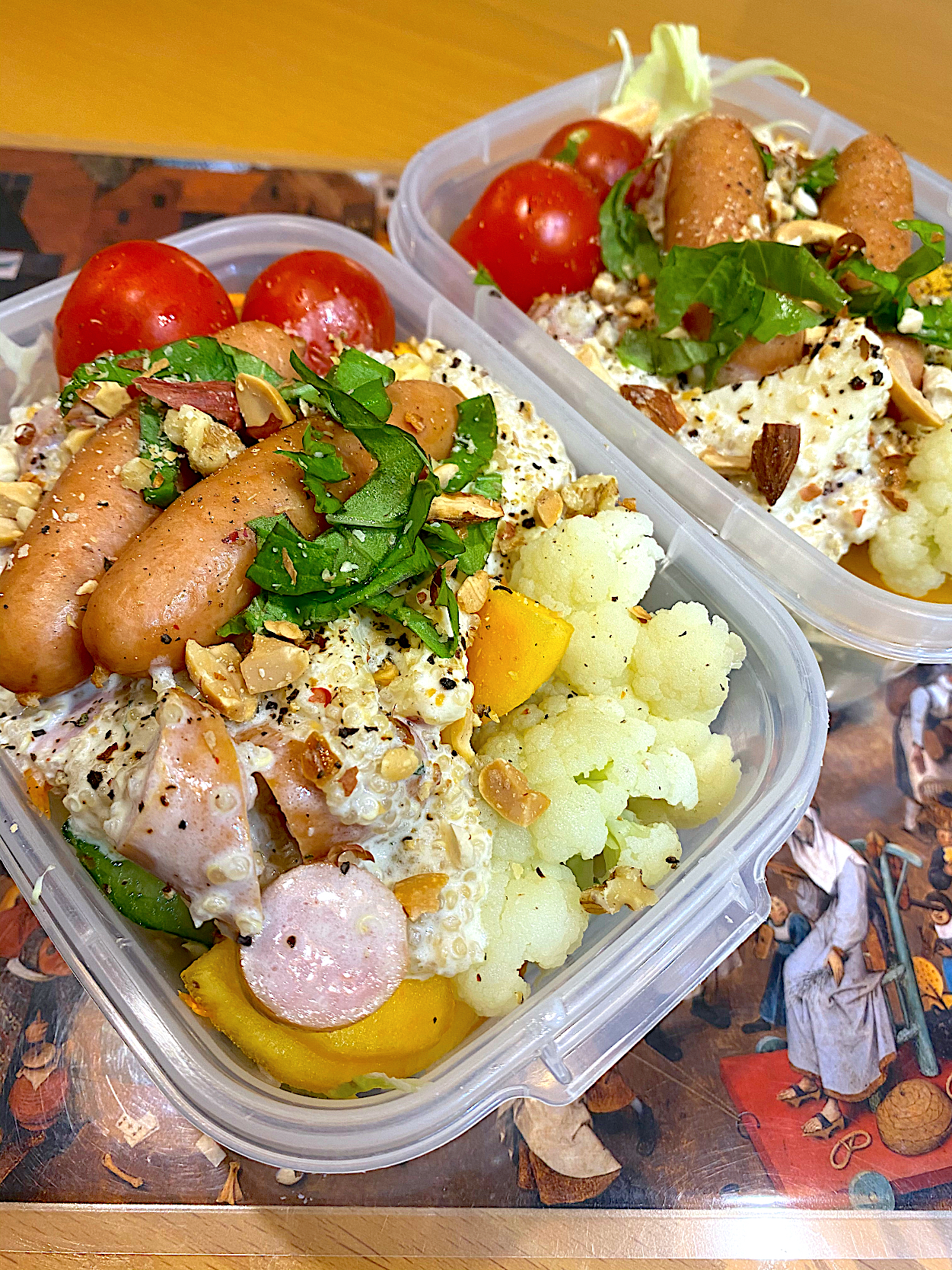 😋💪12品目パワーサラダ弁当🥗