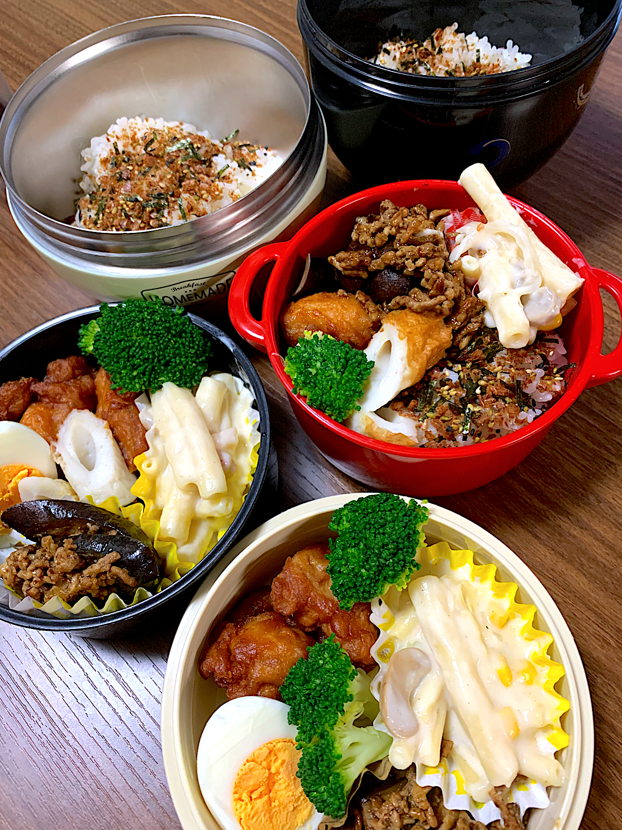 10月22日。家族弁当。