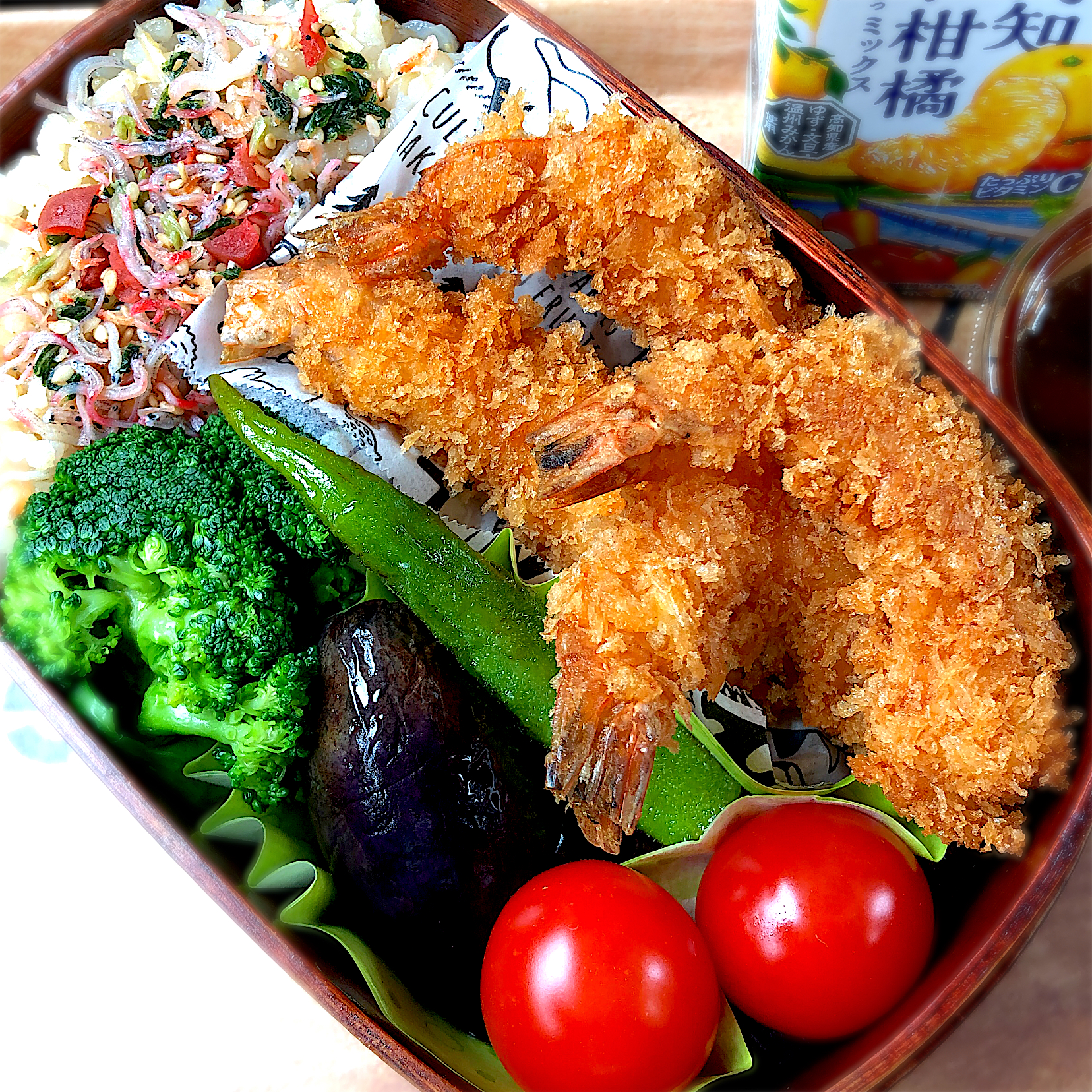 海老フライ🍤弁当