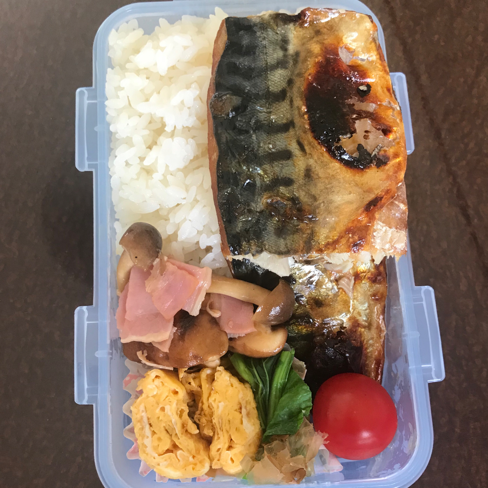 焼鯖弁当