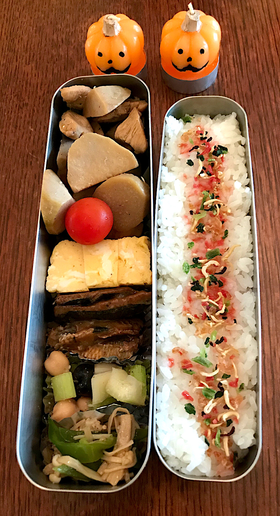 ランチ #お弁当記録  #お弁当  #筑前煮