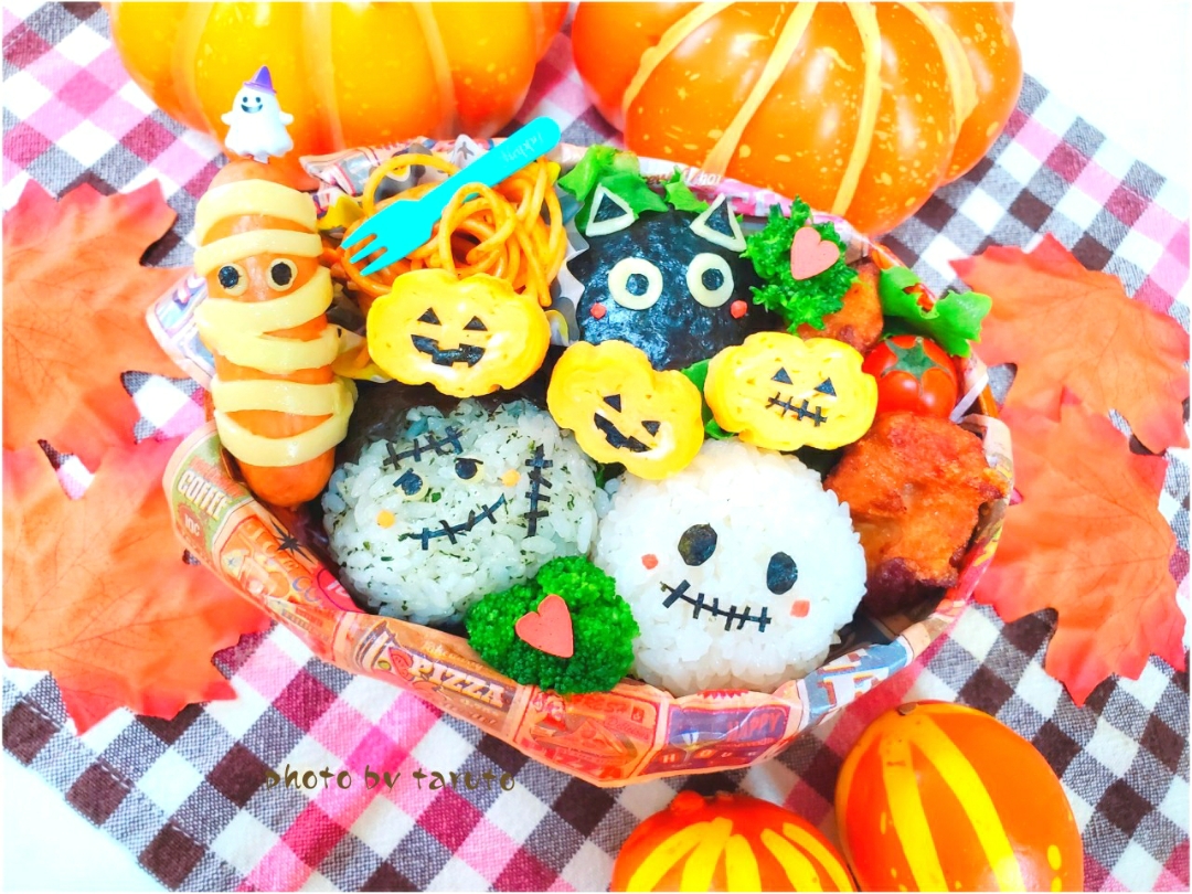 もうすぐHalloween🎃🍭🦇弁当～😋🍴