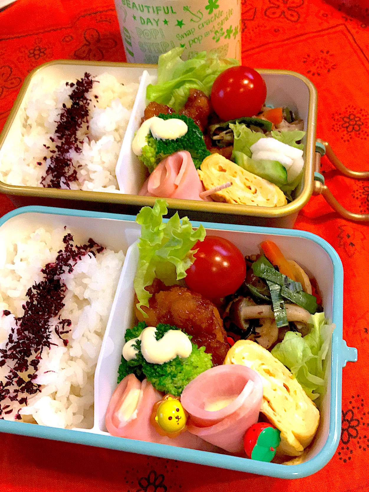 2020.10.26  JK＆自分弁当～ひじきの煮物🎶