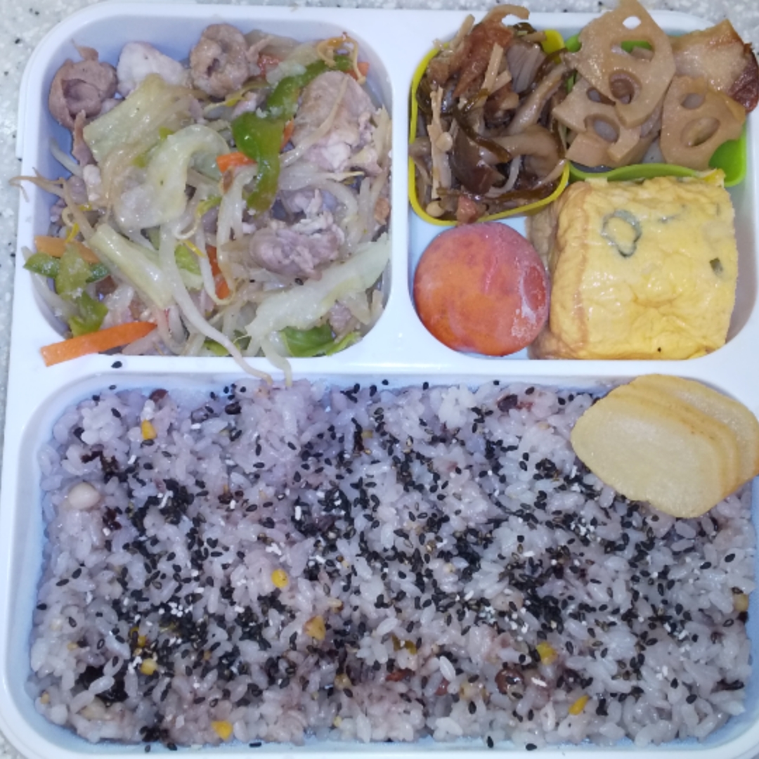 肉野菜炒め弁当