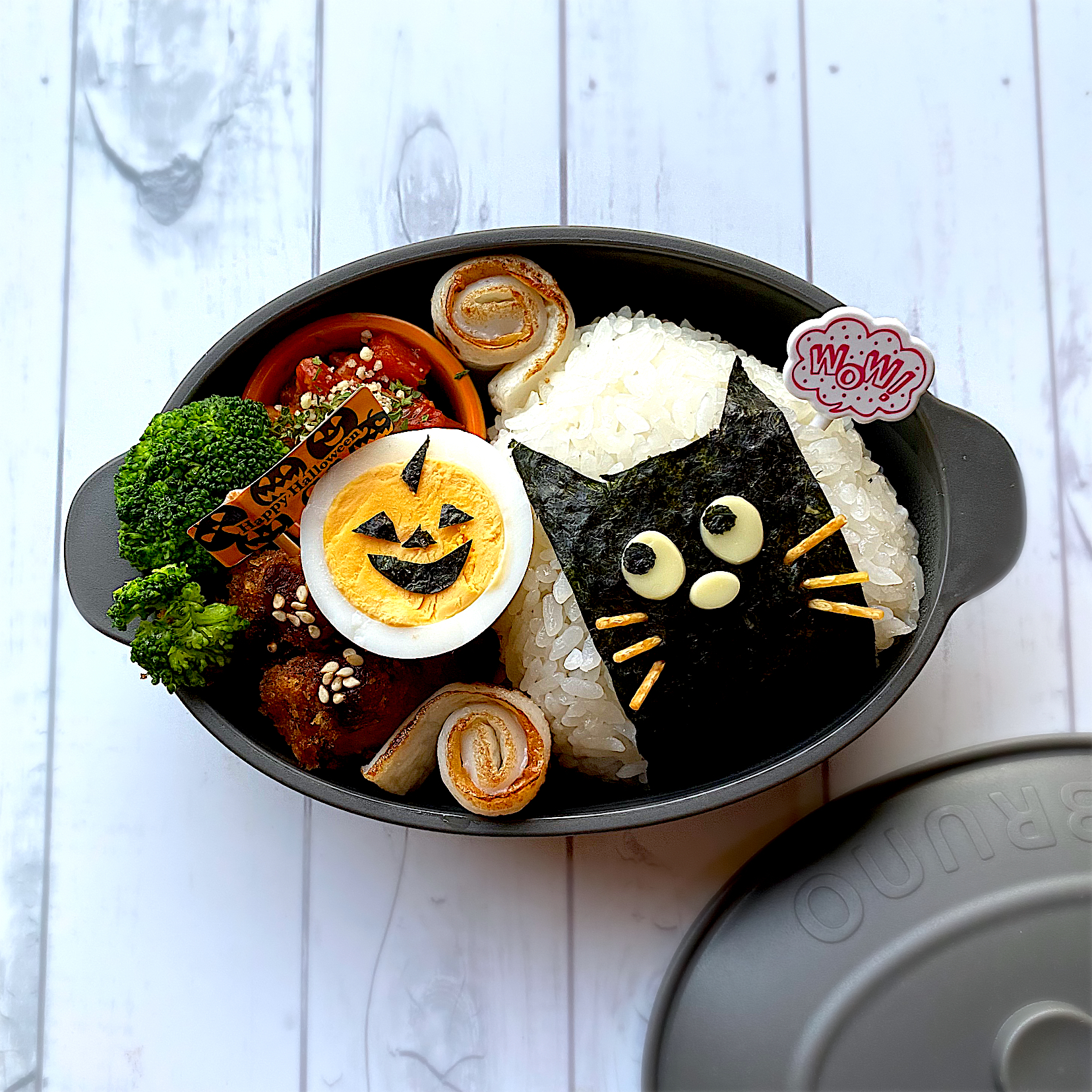 娘弁当 ハロウィン弁当