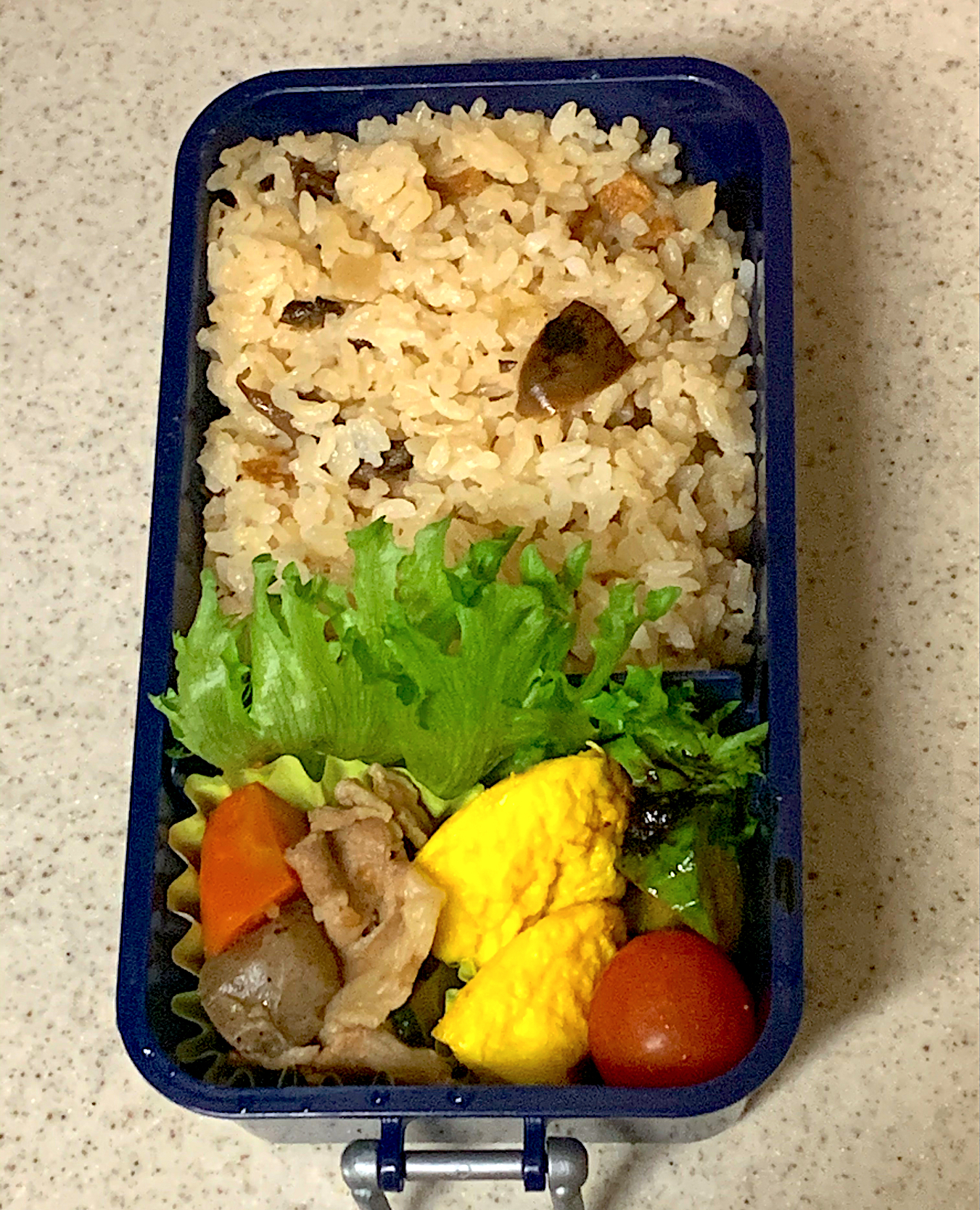 松茸ご飯弁当