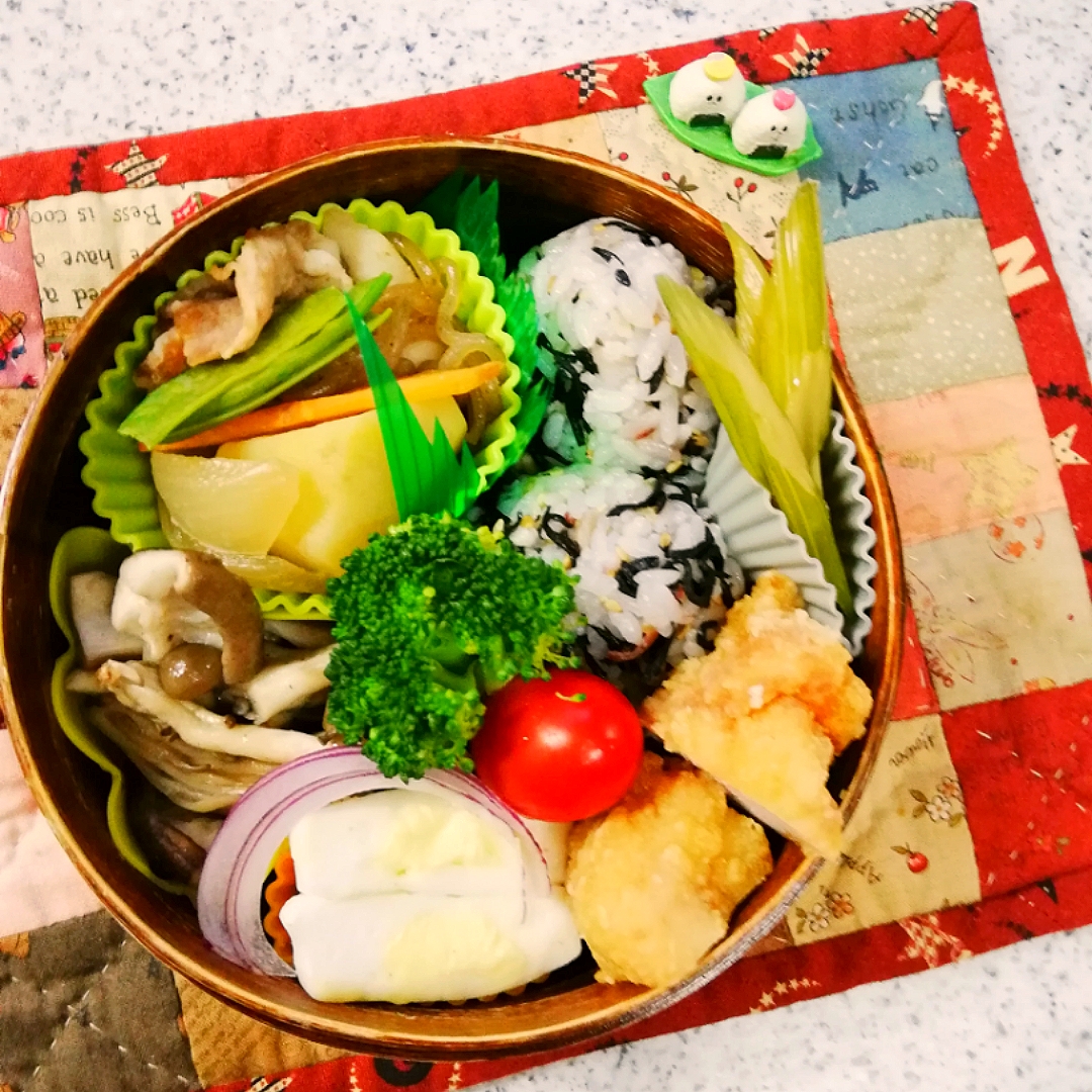 今日のお弁当😊