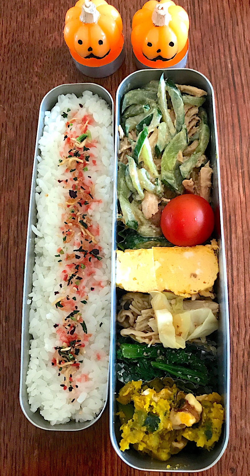 ランチ #お弁当  #お弁当記録  #棒棒鶏