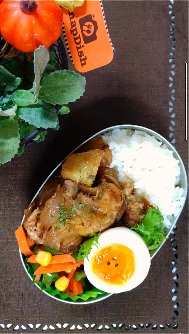 豚こまおじゃが醤油バター 😋