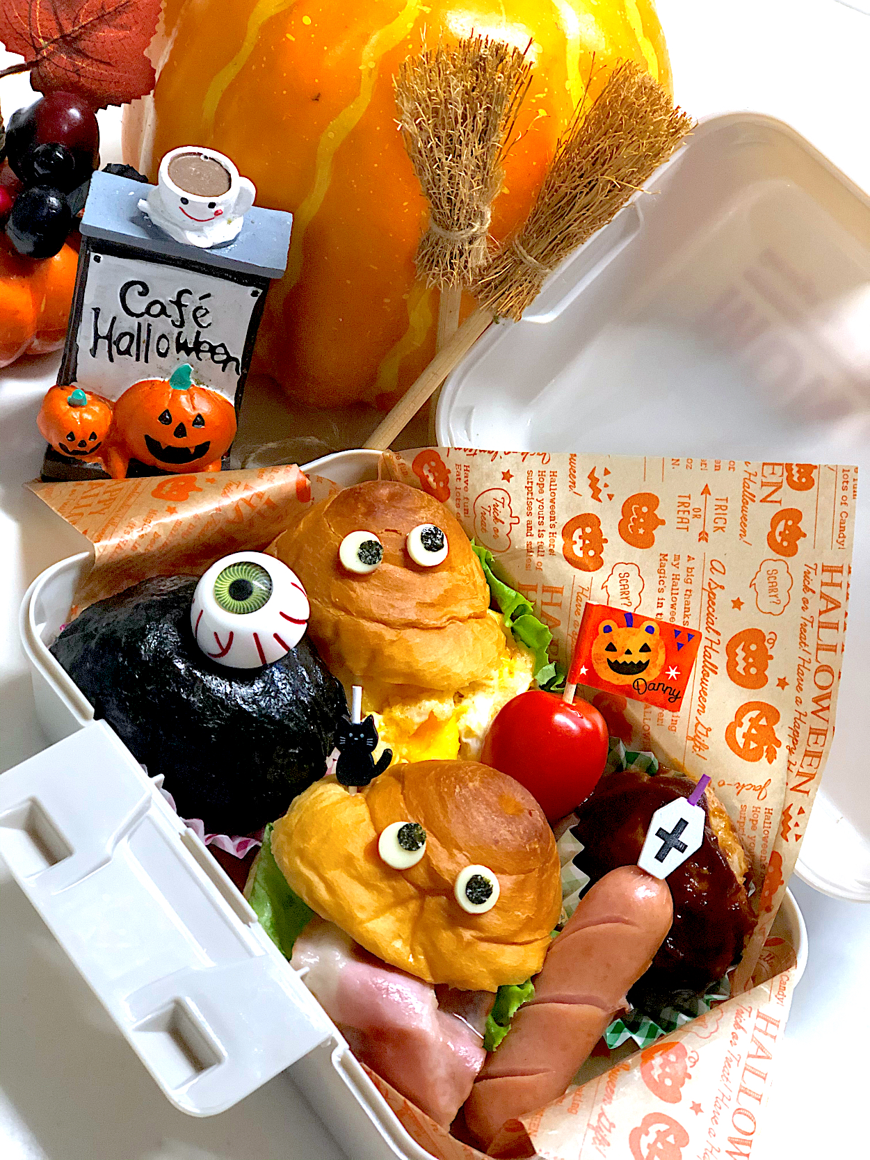 今日の次女弁当🎃