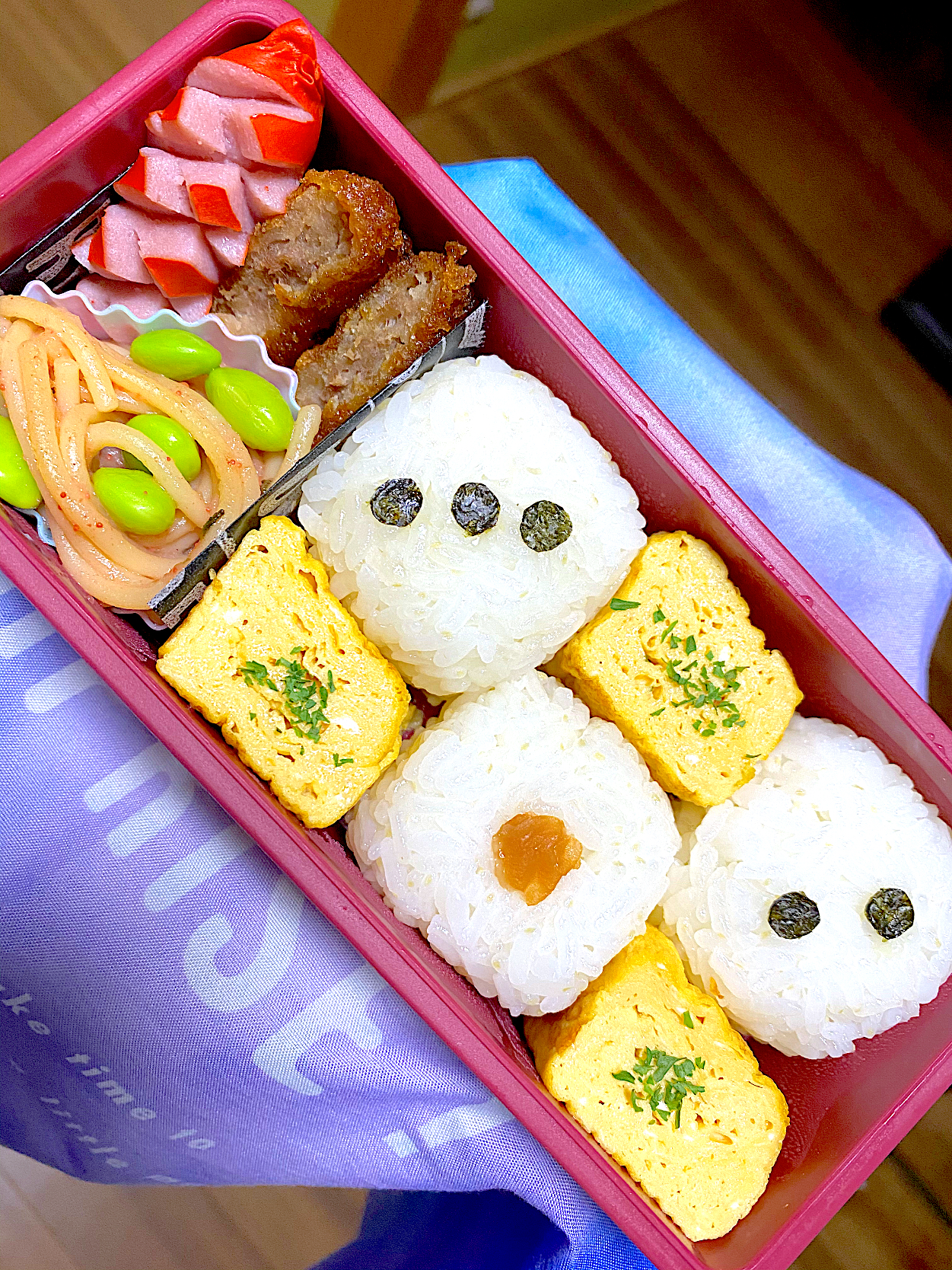 サイコロ弁当