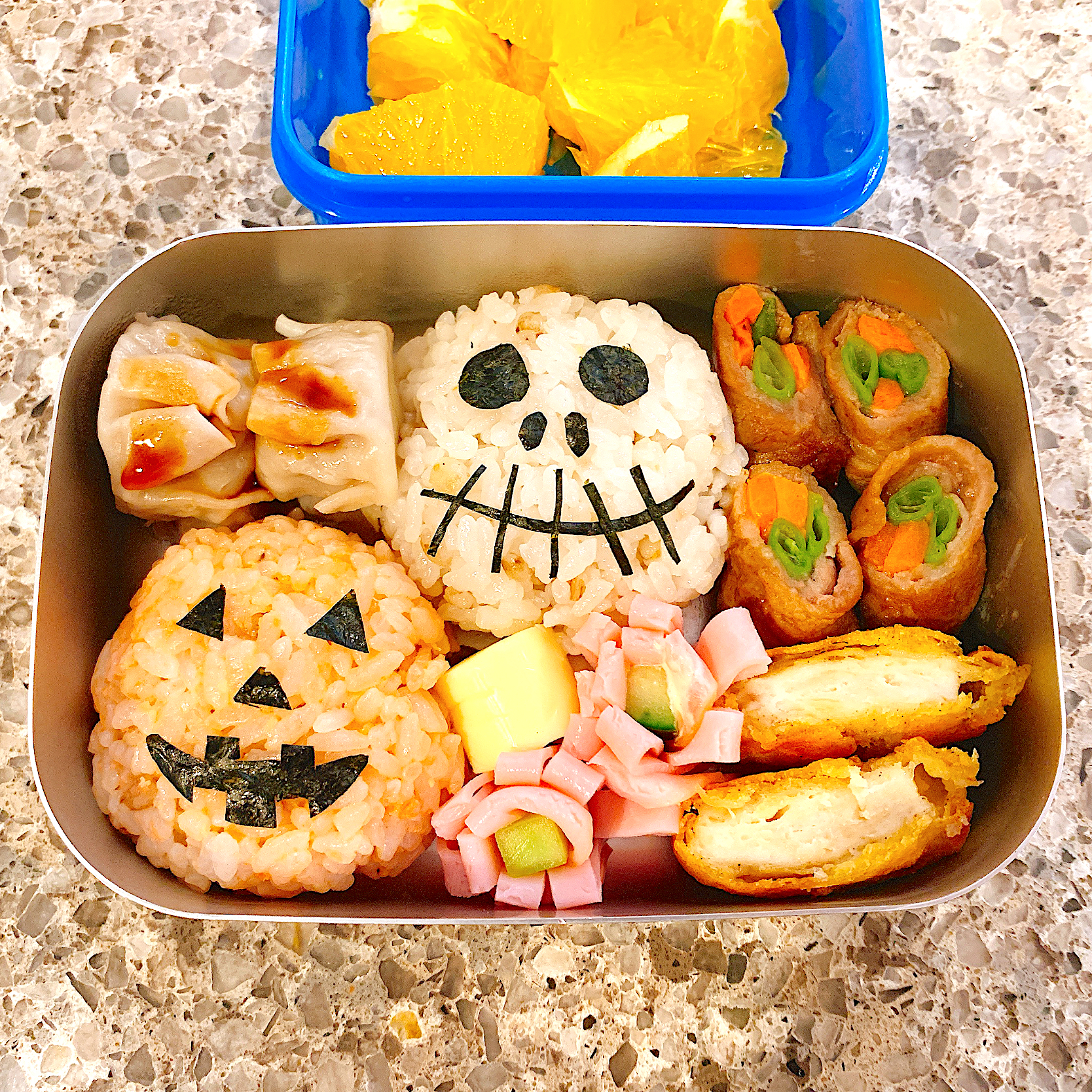 年中息子のハロウィン弁当