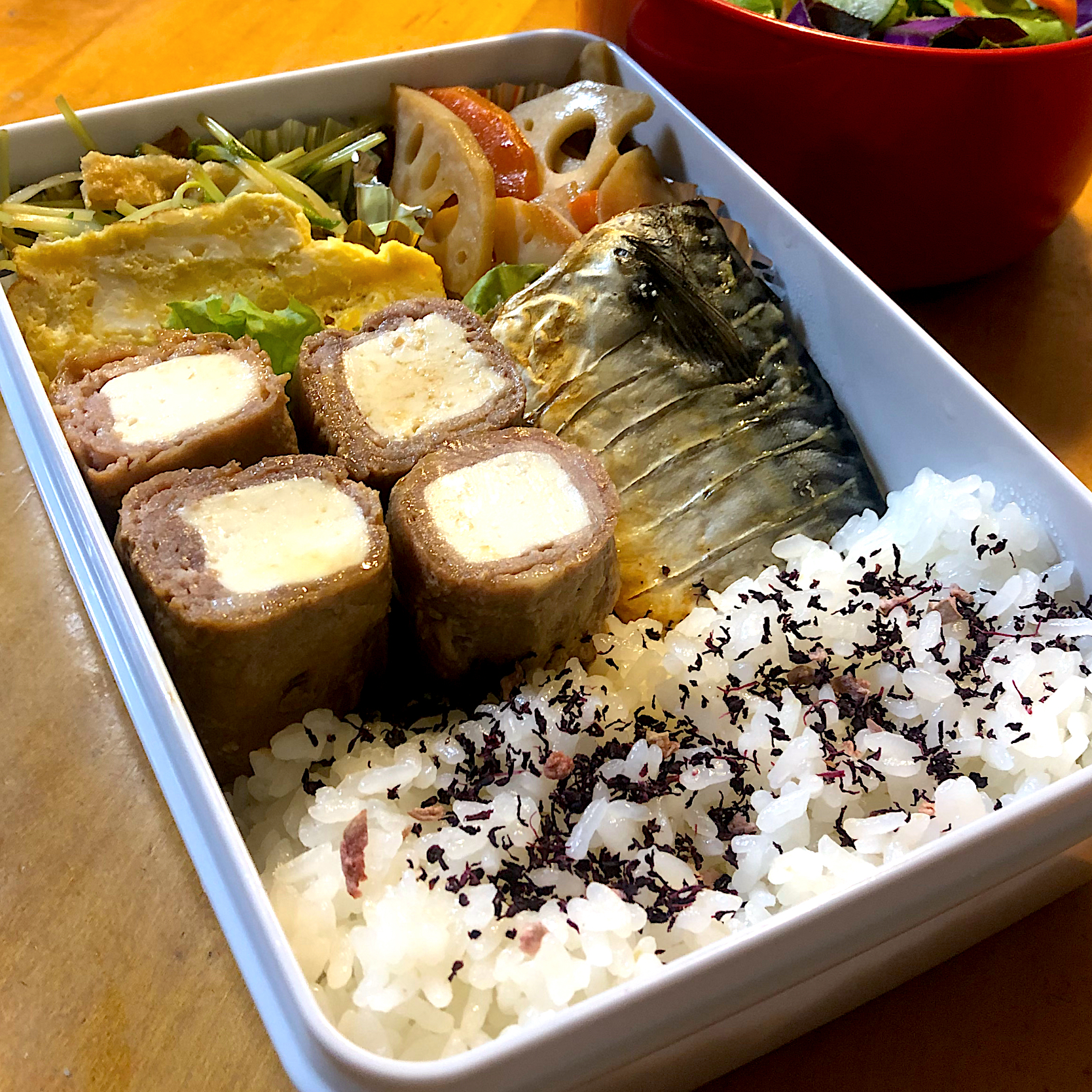 今日の俺弁当！