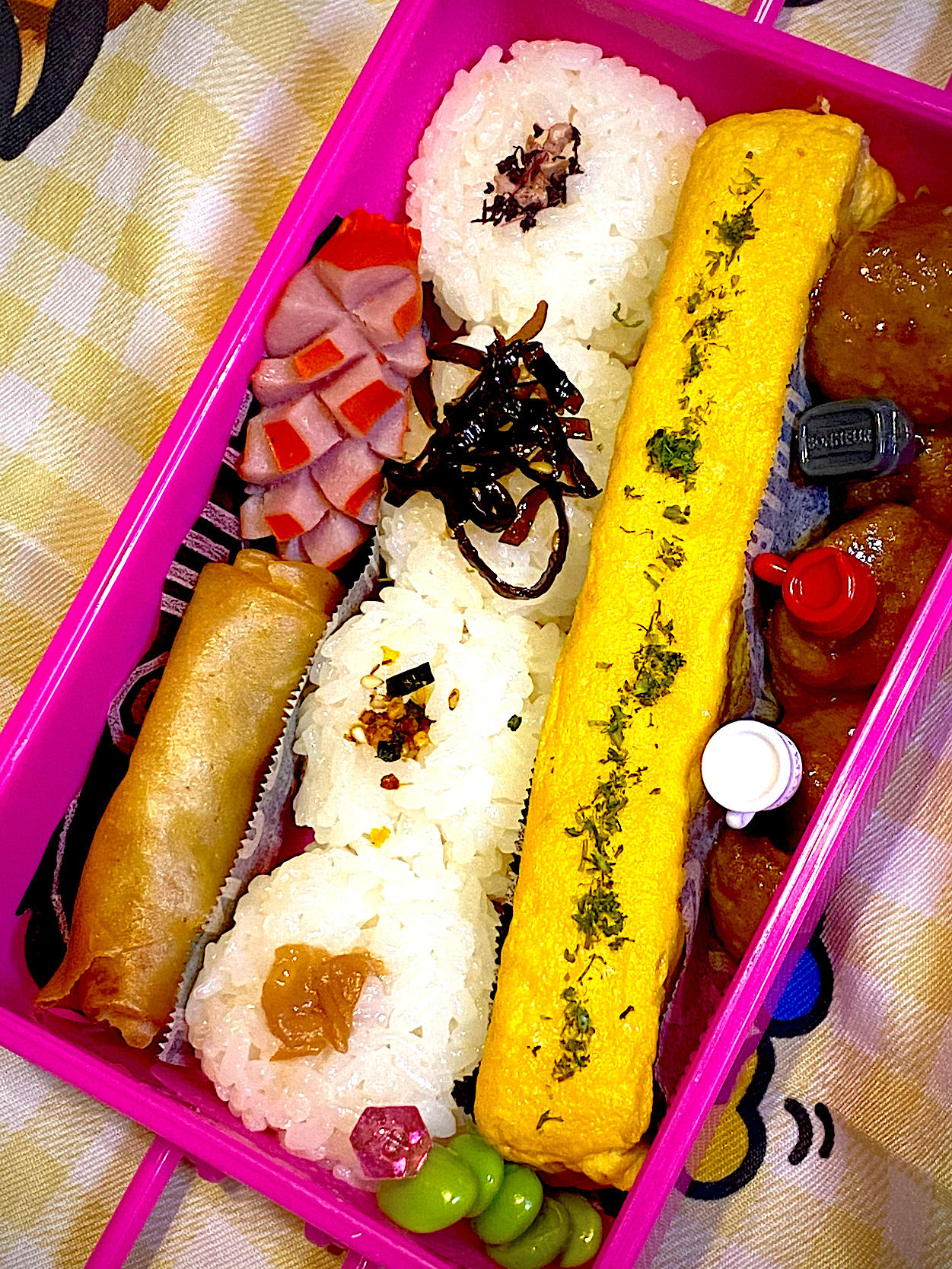 切らずにそのまま弁当