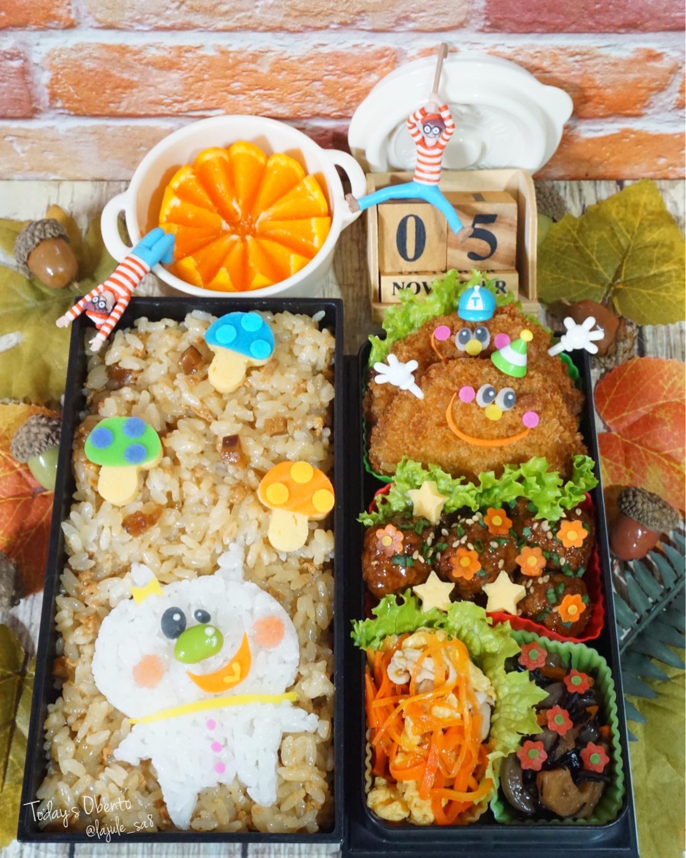 鶏そぼろラﾋﾞｯﾄ🐰お弁当🌈