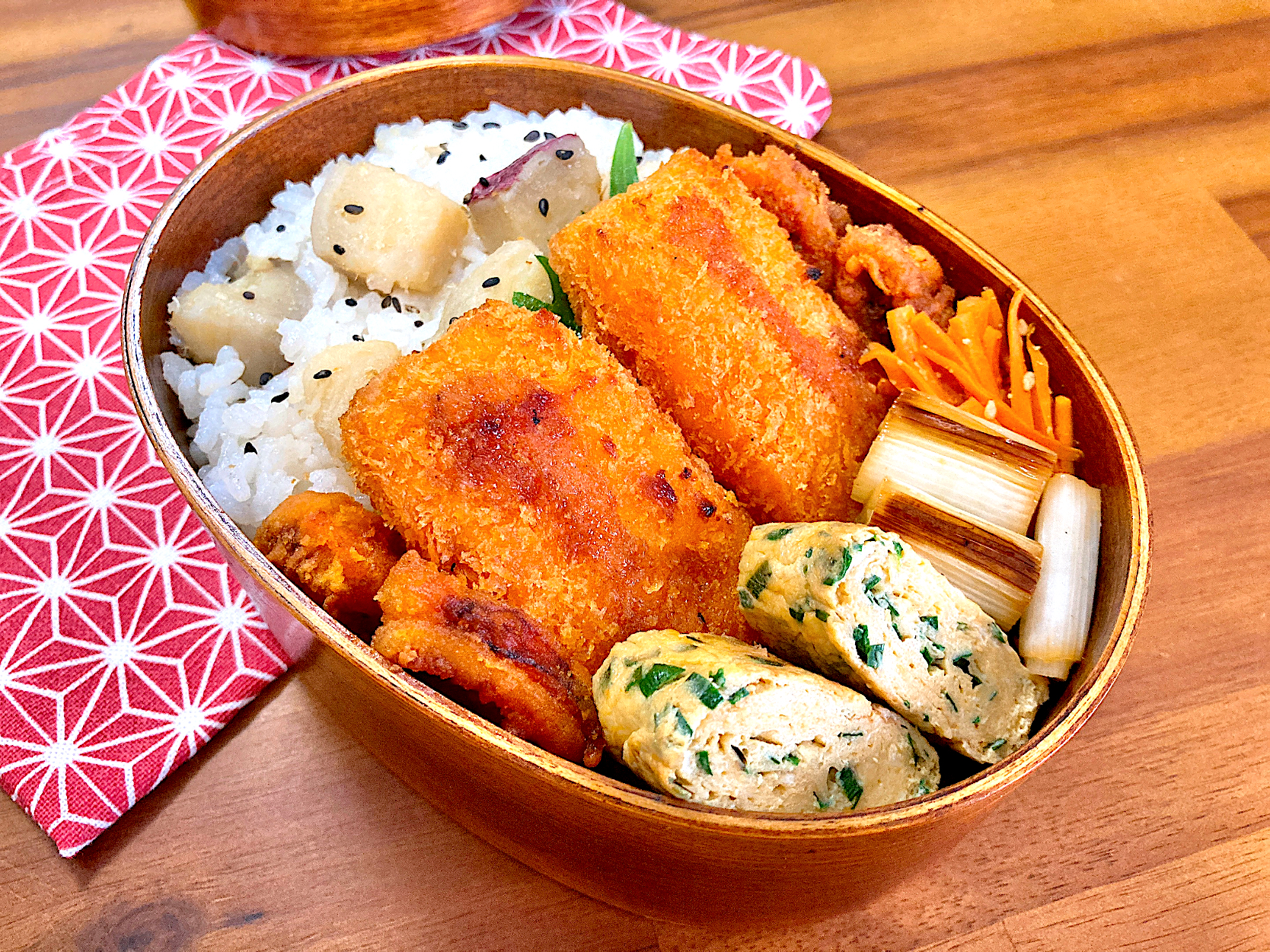 イカフライ弁当