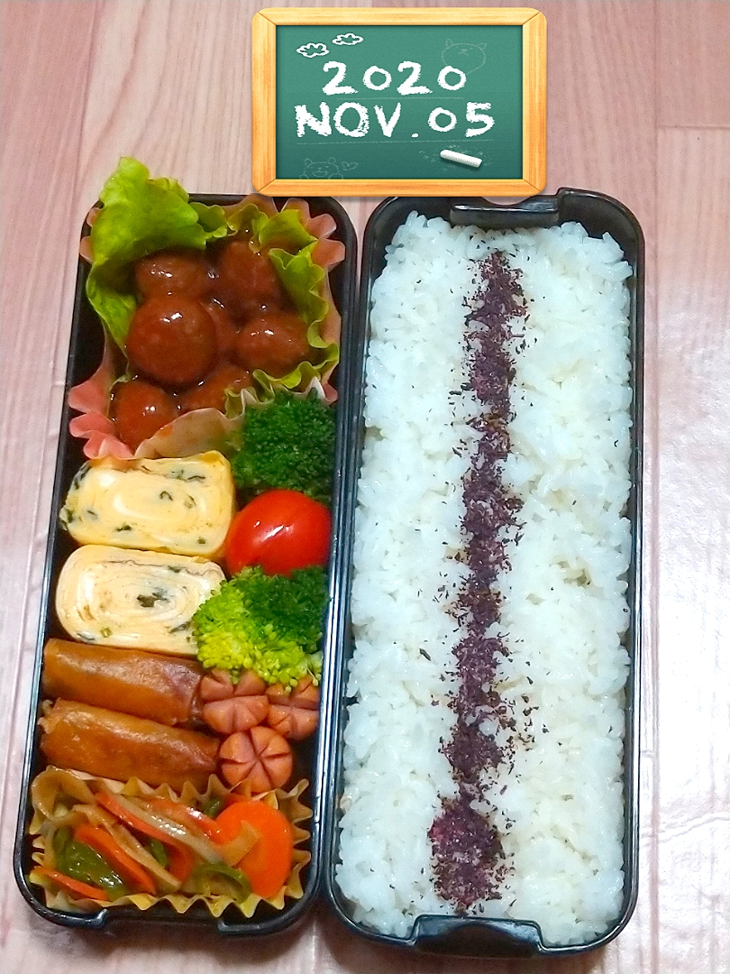 高２男子弁当🍱